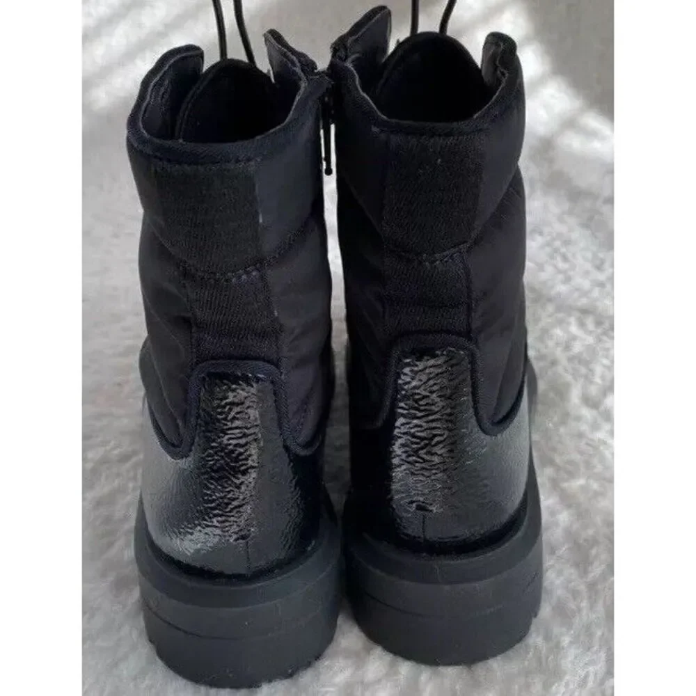 Alfani Womens Tompson‎ Puffer Booties Black Size 6.5 Waterproof
